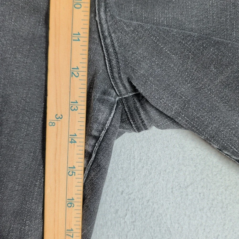 American Eagle Jeans Womens 20‎ Black Super Stretch Skinny High Rise Denim Pants